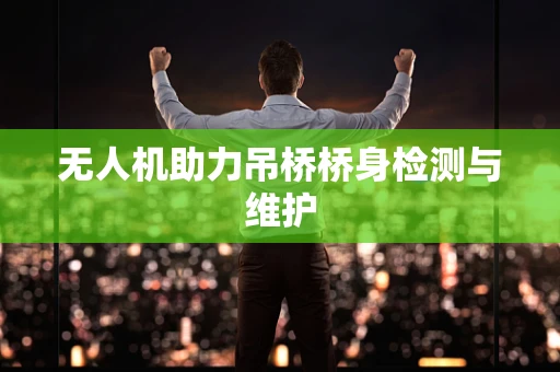 无人机助力吊桥桥身检测与维护