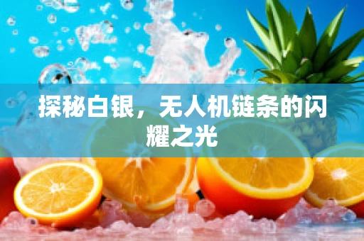 探秘白银，无人机链条的闪耀之光