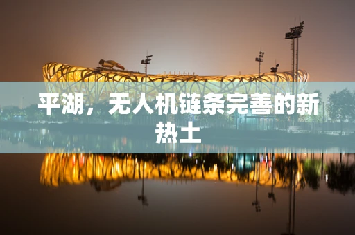平湖，无人机链条完善的新热土
