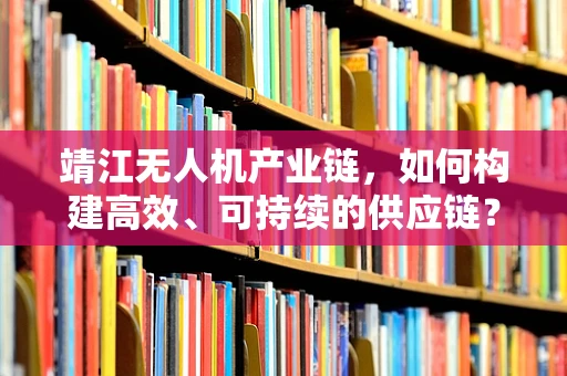 靖江无人机产业链，如何构建高效、可持续的供应链？