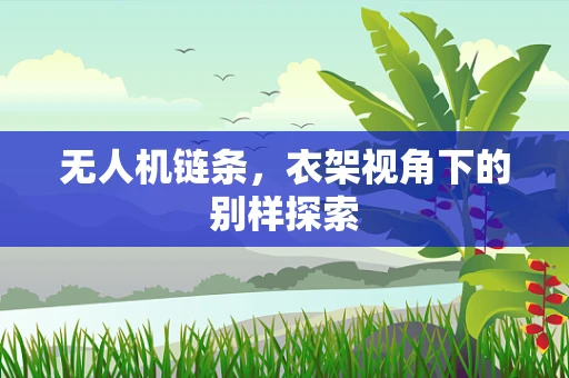 无人机链条，衣架视角下的别样探索