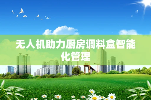 无人机助力厨房调料盒智能化管理