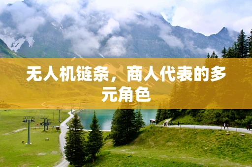 无人机链条，商人代表的多元角色