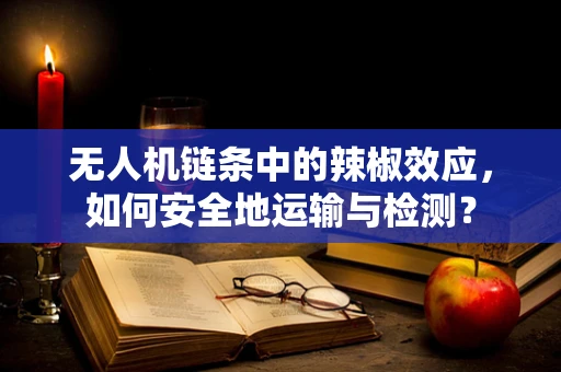 无人机链条中的辣椒效应，如何安全地运输与检测？