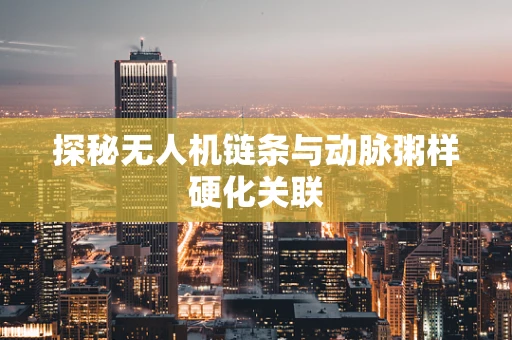 探秘无人机链条与动脉粥样硬化关联