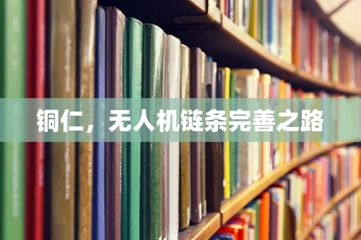 铜仁，无人机链条完善之路