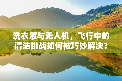 洗衣液与无人机，飞行中的清洁挑战如何被巧妙解决？