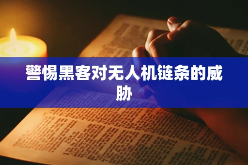警惕黑客对无人机链条的威胁