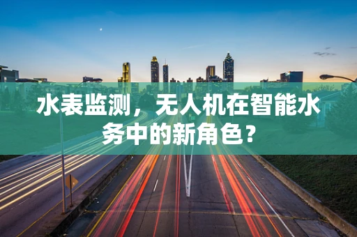 水表监测，无人机在智能水务中的新角色？