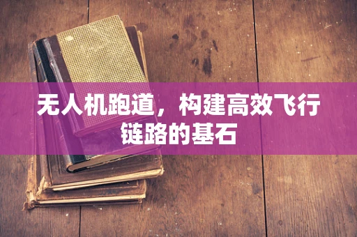 无人机跑道，构建高效飞行链路的基石