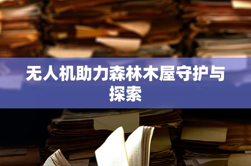 无人机助力森林木屋守护与探索