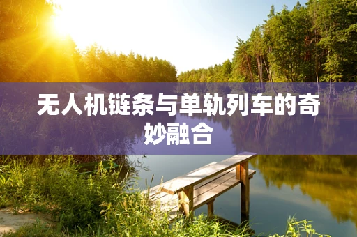 无人机链条与单轨列车的奇妙融合