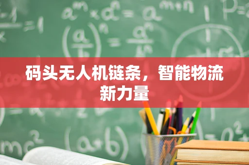 码头无人机链条，智能物流新力量