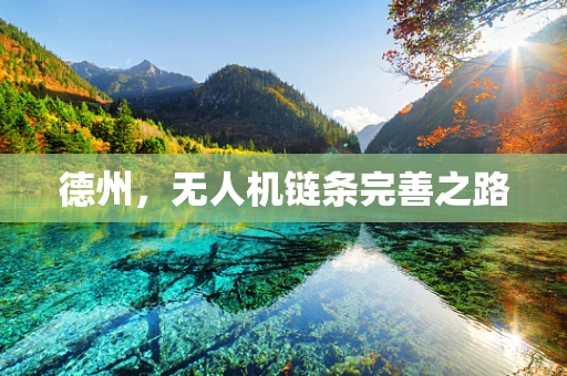 德州，无人机链条完善之路