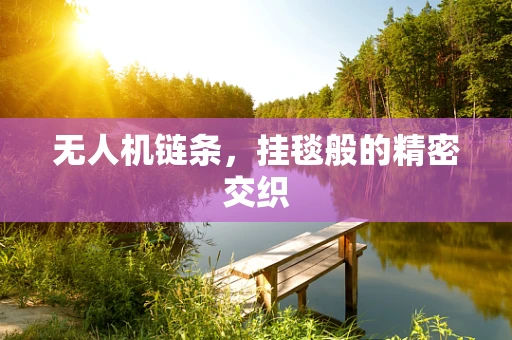 无人机链条，挂毯般的精密交织